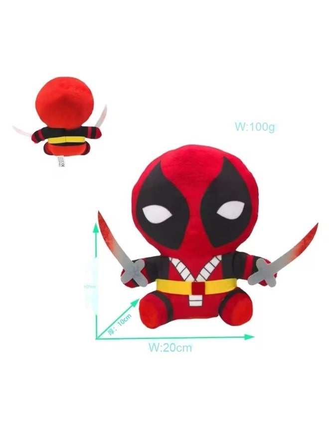Deadpool Plush Toy - Adorable Gaming Merchandise